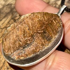 Rough Tiger Eye Pendant 2”